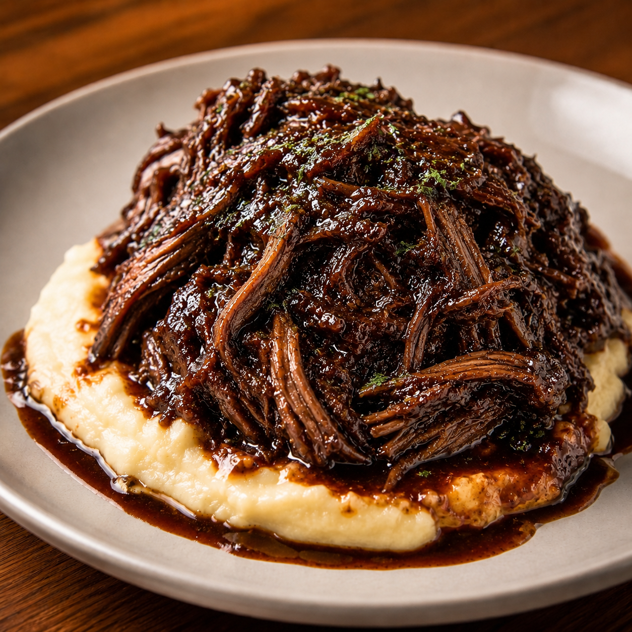 Red Wine Braised Beef Short Ribs